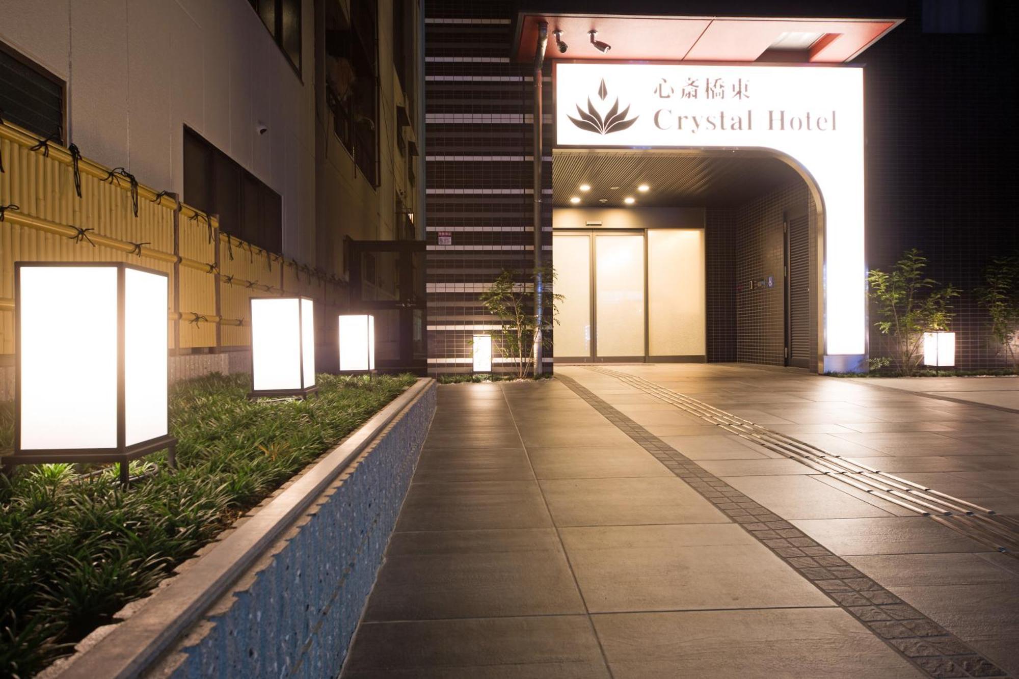Shinsaibashi-Higashi Crystal Hotel Osaka Zewnętrze zdjęcie